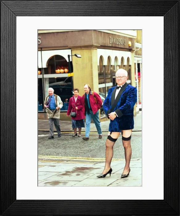 Framed Print : Actor Ken Morley who is appearing in The Rocky Horror Show at the Theatre Royal Framed Print : Actor Ken Morley who is appearing in The Rocky Horror Show at the Theatre Royal