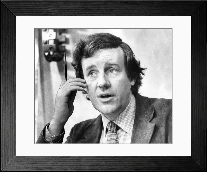 Framed Print : Richard Briers who is playing Richard III in a play by The Prospect Company