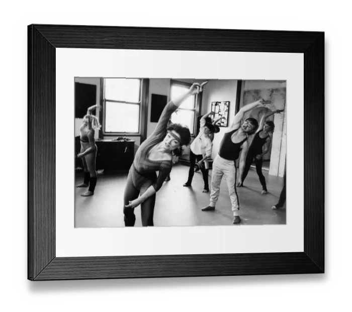Framed Print : This one man seems to be enjoying this keep-fit session surrounded by women Framed Print : This one man seems to be enjoying this keep-fit session surrounded by women