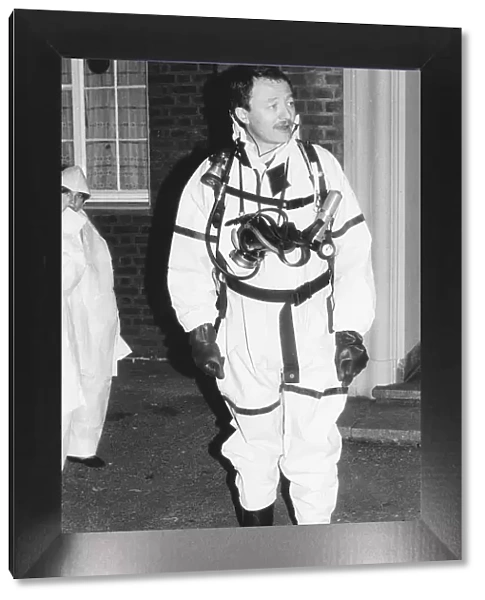 GLC Leader Ken Livingstone October 1983 Dressed in Nuclear