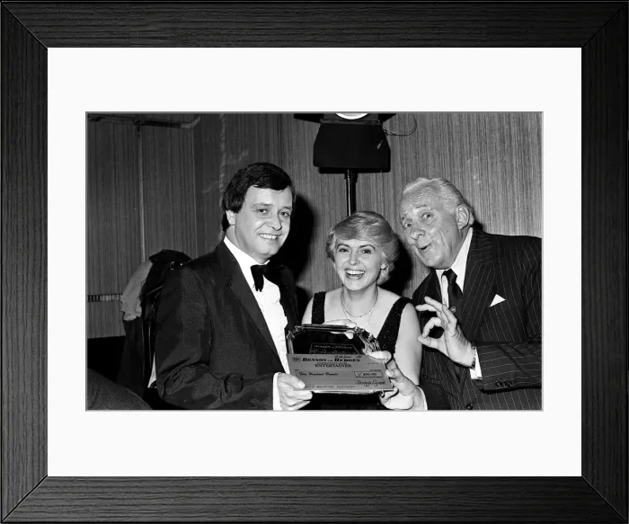 Framed Print : Benson And Hedges Entertainer Final In Belfast June 1981 Craigavon comedian Gene