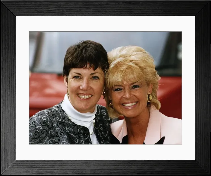 Framed Print : Susan McHugh - Gloria Hunniford attend woman of the year luncheon