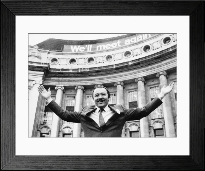 Framed Print : Ken Livingstone GLC leader March 1986 Ken Livingstone labour leader of the GLC Framed Print : Ken Livingstone GLC leader March 1986 Ken Livingstone labour leader of the GLC
