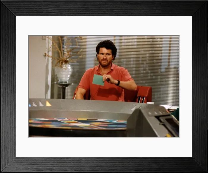 Framed Print : Rory McGrath TV Game Show Host of Trivial Pursuits Framed Print : Rory McGrath TV Game Show Host of Trivial Pursuits