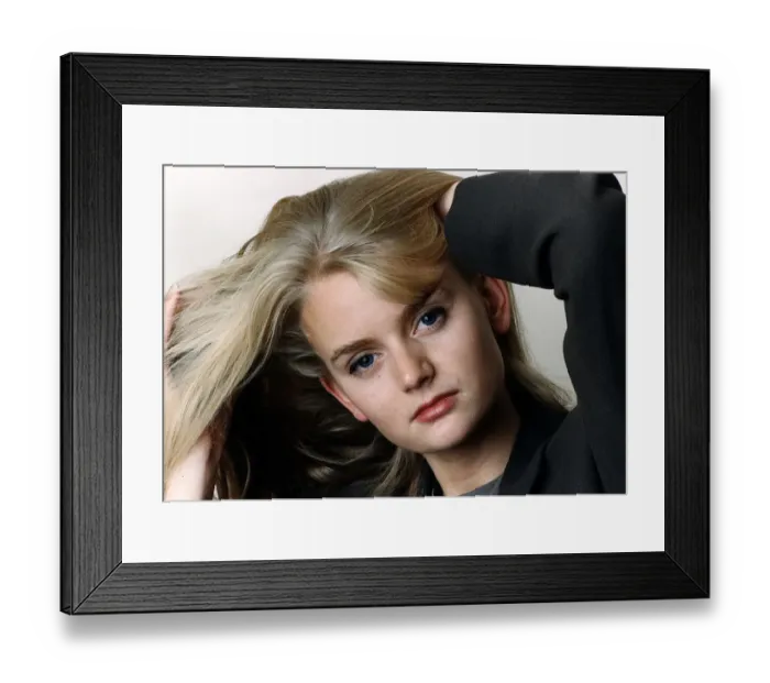 Framed Print : Doremi Hayward, daughter of Moody Blues Lead singer Justin Hayward November