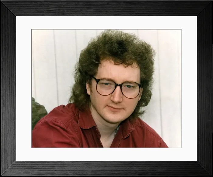 Framed Print : Philip Mantle Sec of British UFO Society Framed Print : Philip Mantle Sec of British UFO Society