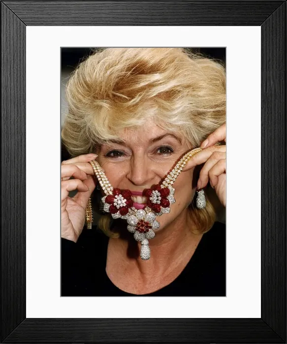 Framed Print : Gloria Hunniford DJ Framed Print : Gloria Hunniford DJ