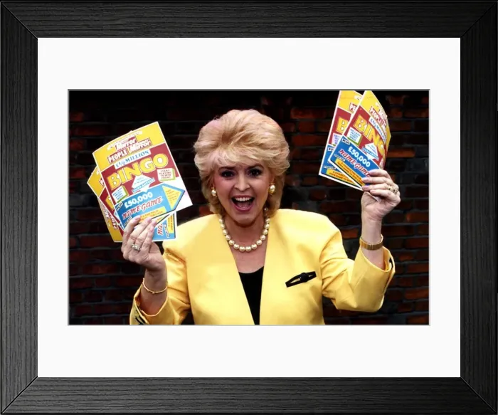 Framed Print : Gloria Hunniford Radio DJ Framed Print : Gloria Hunniford Radio DJ