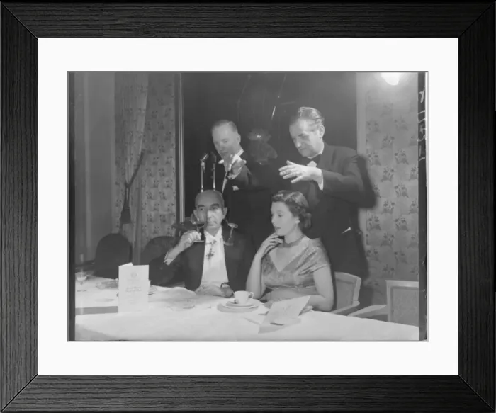 Framed Print : Magic Circle Banquet at Park Lane Hotel Horace King, Sylvia Peters, Ted Newman Framed Print : Magic Circle Banquet at Park Lane Hotel Horace King, Sylvia Peters, Ted Newman
