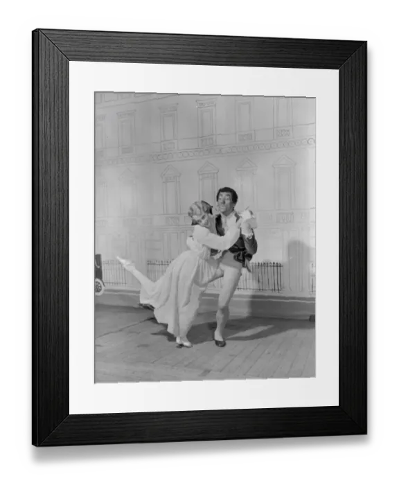 Framed Print : New Ballet for Covent Garden 28. 3. 52 Sadlers Wells Ballet Company shortly
