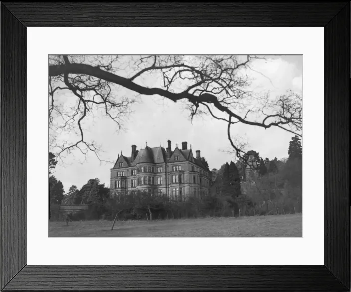 Framed Print : Lord Goschens House at Flimwell, Kent March 1952 C1691  /  2