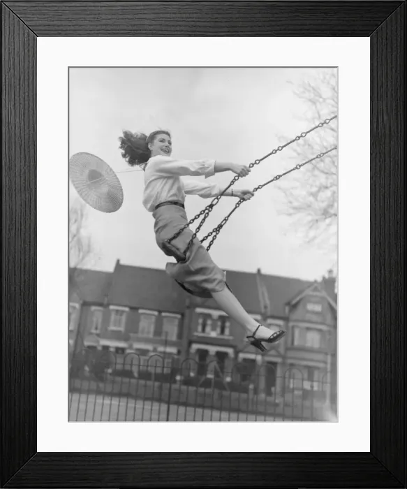 Framed Print : Lynn Russell -- Revue Dancer F W Reed Staff photographer April 4th 1952 Framed Print : Lynn Russell -- Revue Dancer F W Reed Staff photographer April 4th 1952
