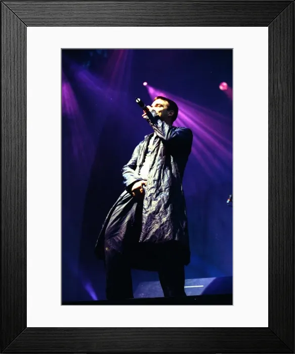 Framed Print : Robbie Williams Concert Slane Castle August 1999 Dublin Framed Print : Robbie Williams Concert Slane Castle August 1999 Dublin