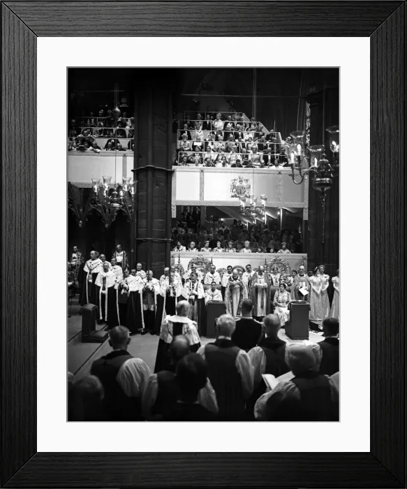 Framed Print : Coronation of King George VI May 1937 Framed Print : Coronation of King George VI May 1937