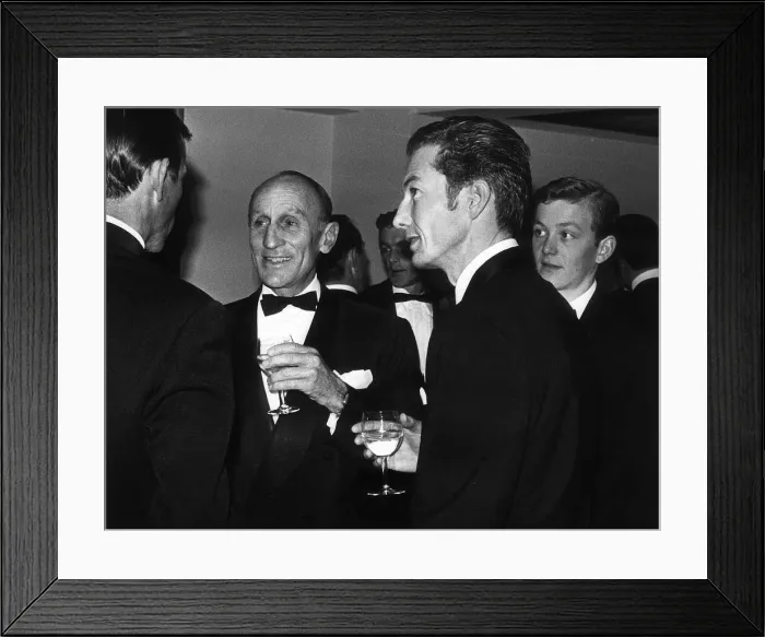 Framed Print : Scobie Breasley the guest of Honour at Jockeys Night out at the Savoy Hotel Framed Print : Scobie Breasley the guest of Honour at Jockeys Night out at the Savoy Hotel