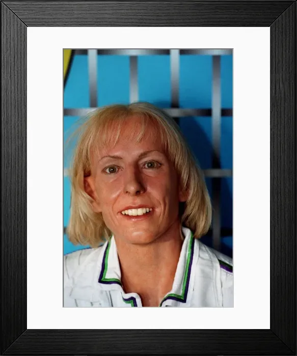 Framed Print : Madam Tussauds Waxworks June 1999 Martina Navratilova Waxwork at Madam Tussauds Framed Print : Madam Tussauds Waxworks June 1999 Martina Navratilova Waxwork at Madam Tussauds