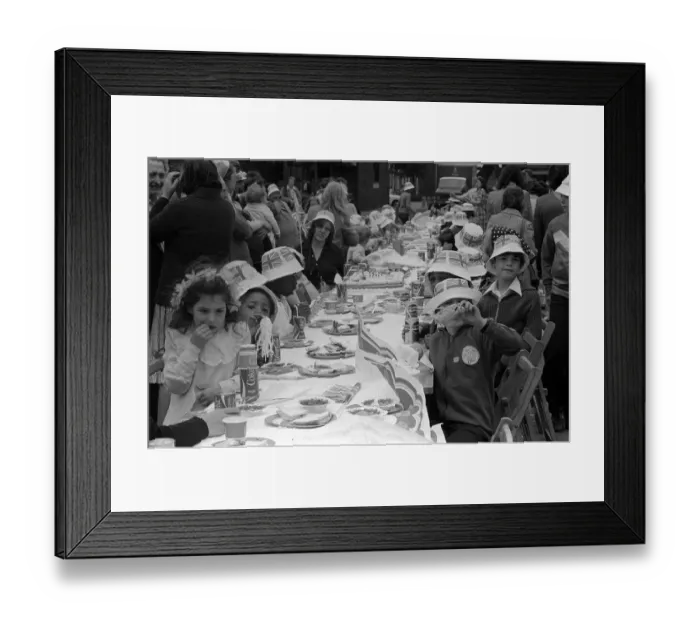 Framed Print : Queen Elizabeth Silver Jubilee Street Party Celebrations June 77 Silver Jubilee Framed Print : Queen Elizabeth Silver Jubilee Street Party Celebrations June 77 Silver Jubilee