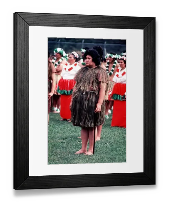  : Royal Silver Jubilee Tour 1977 Maori in Gisbourne, New Zealand Feb 1977