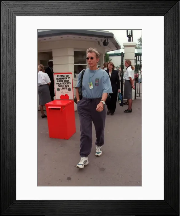 Framed Print : Martina Navratilova July 1995 Tennis Player leaving Wimbledon Championships Day 11 Framed Print : Martina Navratilova July 1995 Tennis Player leaving Wimbledon Championships Day 11