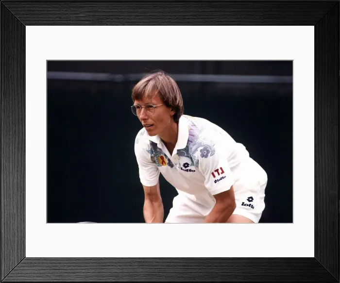 Framed Print : Martina Navratilova, 18th July 1994 Framed Print : Martina Navratilova, 18th July 1994
