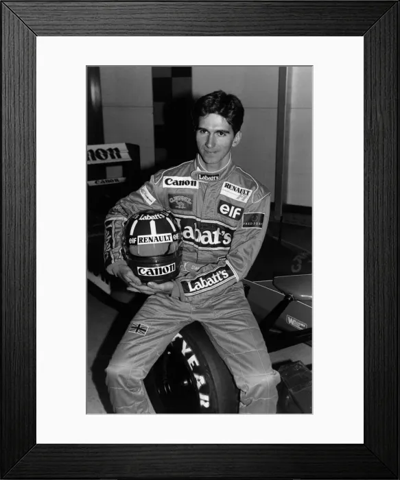 Framed Print : British Formular One racing driver Damon Hill Framed Print : British Formular One racing driver Damon Hill