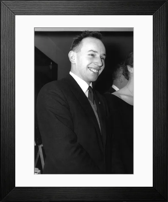 Framed Print : John Surtees racing driver for Ferrari Framed Print : John Surtees racing driver for Ferrari