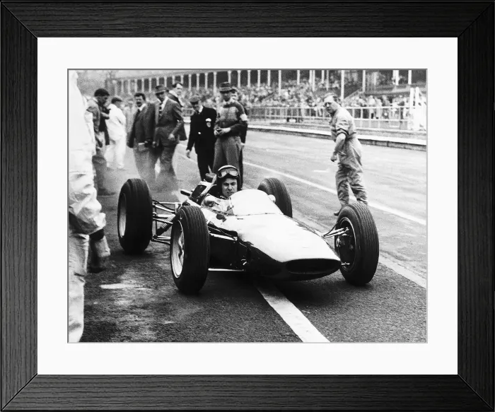 Framed Print : Jim Clark in Lotus 23 racing car at Brands hatch 1963 vfr1 Framed Print : Jim Clark in Lotus 23 racing car at Brands hatch 1963 vfr1