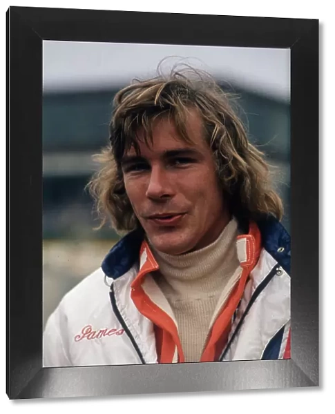 Racing driver James Hunt 1974 Motor Racing Race of Champions