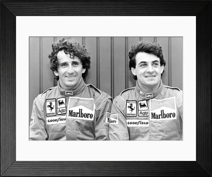 Framed Print : Jean Alesi Racing Driver DBase Framed Print : Jean Alesi Racing Driver DBase