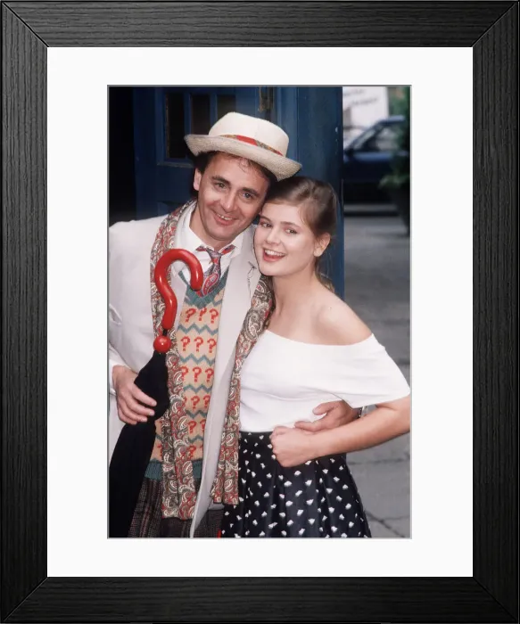 Framed Print : Sylvester McCoy, who plays Doctor Who in the television series Framed Print : Sylvester McCoy, who plays Doctor Who in the television series