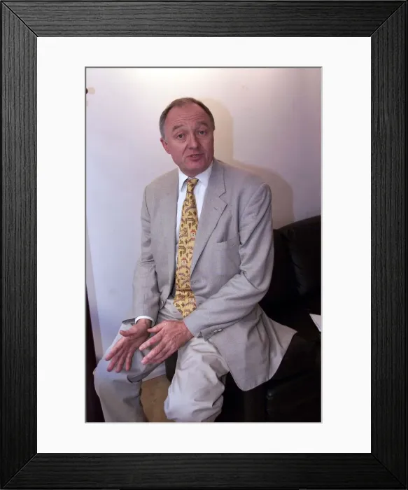 Framed Print : Labour MP Ken Livingstone November 1999