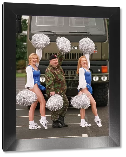 LANCE CORPORAL KEVIN ANDERSON October 1997 TRIES OUT HIS DANCIND SKILLS WITH CLAYMORES
