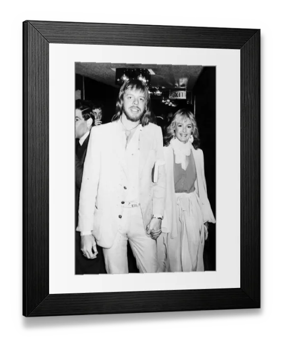Framed Print : Nina Carter 1982 with Rick Wakeman Hotel Intercontinental London Framed Print : Nina Carter 1982 with Rick Wakeman Hotel Intercontinental London