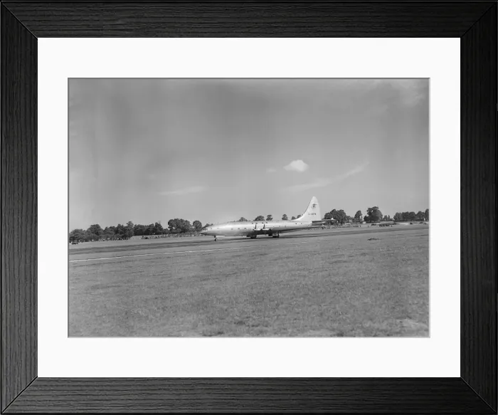 Framed Print : Britains giant airliner Brabazon on her maiden flight September 1949