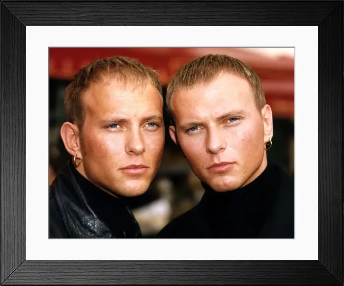 Framed Print : Bros Pop group 1991 Framed Print : Bros Pop group 1991