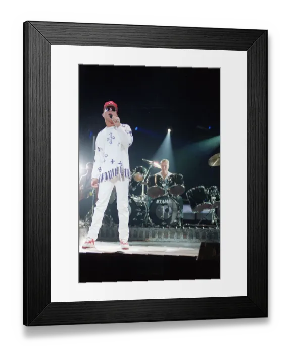 Framed Print : Bros Pop Band Singers Matt and Luke Goss 1990 at rehearsals for the Royal Variety