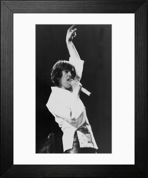 Framed Print : Peter Gabriel in Concert during his European tour. He was one time lead singer with super Framed Print : Peter Gabriel in Concert during his European tour. He was one time lead singer with super