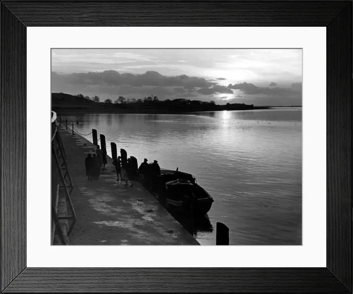 Framed Print : The last boat of the day The Angelsey ferry boat making its final journay of Framed Print : The last boat of the day The Angelsey ferry boat making its final journay of