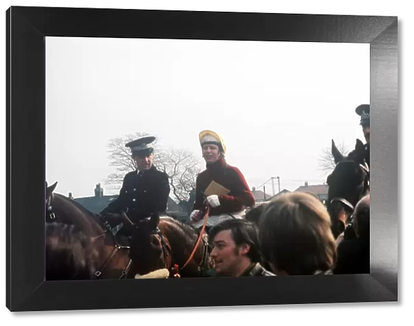 Red Rum and jockey Brian Fletcher win world-famous chase at Aintree Racecourse