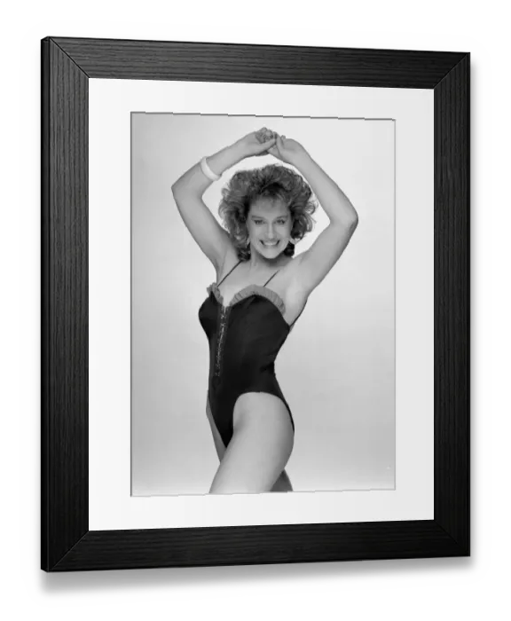 Framed Print : Clare Crawley Miss Sunday People Contest 1985 Framed Print : Clare Crawley Miss Sunday People Contest 1985