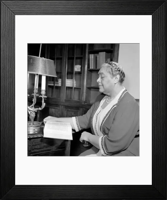 Framed Print : The Queen Salote of the Tongas. Queen Salote in London during the coronation of Queen
