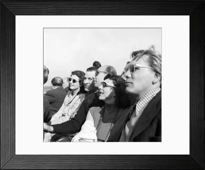Framed Print : Cannes Film Festival April 1953. Actor Dick Richards. D3118-044 Framed Print : Cannes Film Festival April 1953. Actor Dick Richards. D3118-044