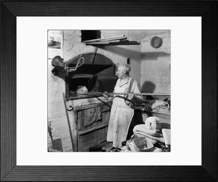 Framed Print : Village Baker. D5982