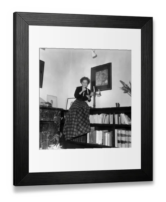 Framed Print : Nadia Gray. December 1952 C6057