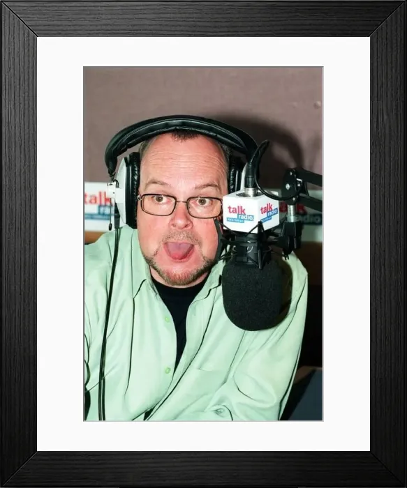 : Radio broadcaster James Whale is the first man in the world to have insured his tounge : Radio broadcaster James Whale is the first man in the world to have insured his tounge