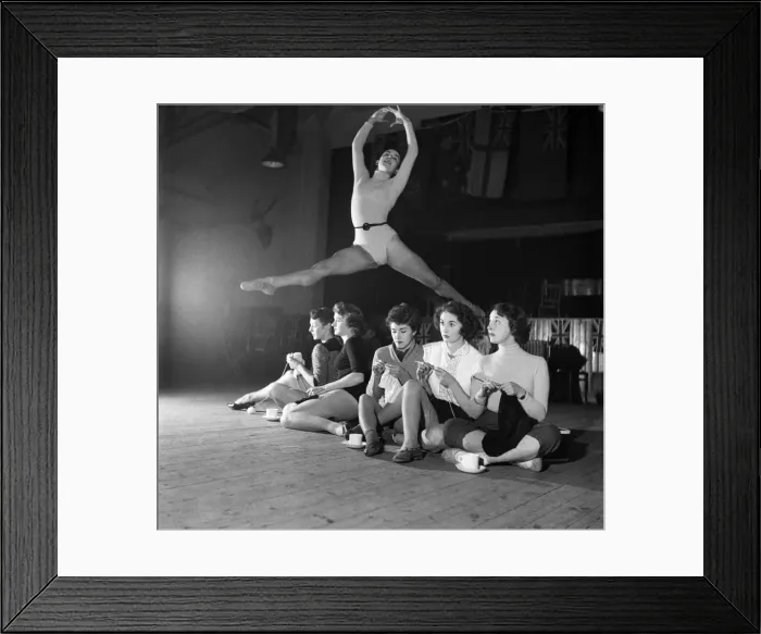 Framed Print : Wedding of Lily Marlene'. Dancers Betty Ash and Margaret Seaman