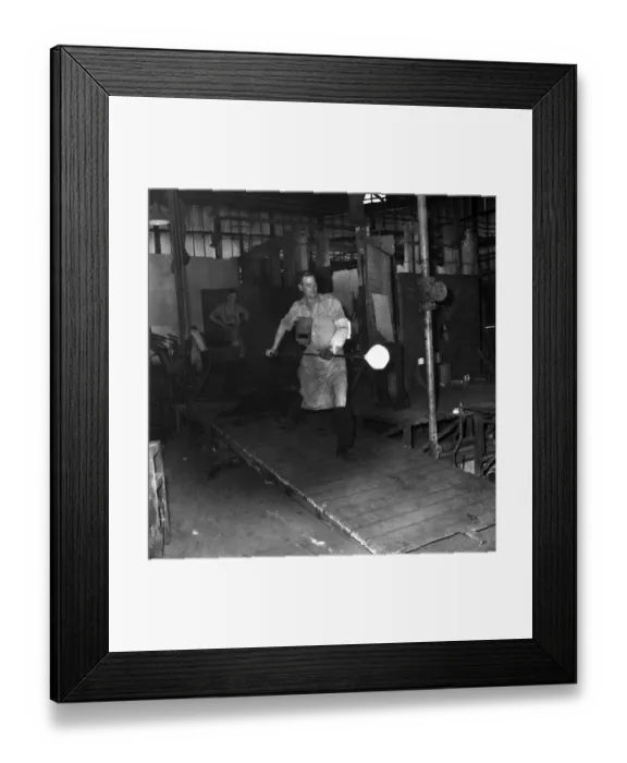 Framed Print : Chance Glass works. C5169-003 Framed Print : Chance Glass works. C5169-003