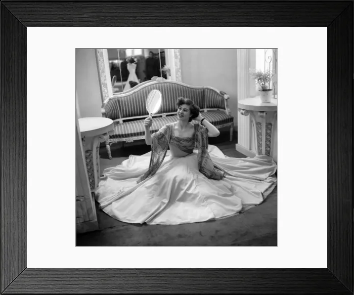 Framed Print : Patricia Fadden -Varsity Rag'Queen. October 1952 C5150