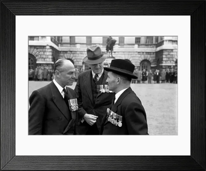 Framed Print : Brig. J. G. Smyth, V. C. inspects parade October 1952 C4750-007 Local Caption Framed Print : Brig. J. G. Smyth, V. C. inspects parade October 1952 C4750-007 Local Caption