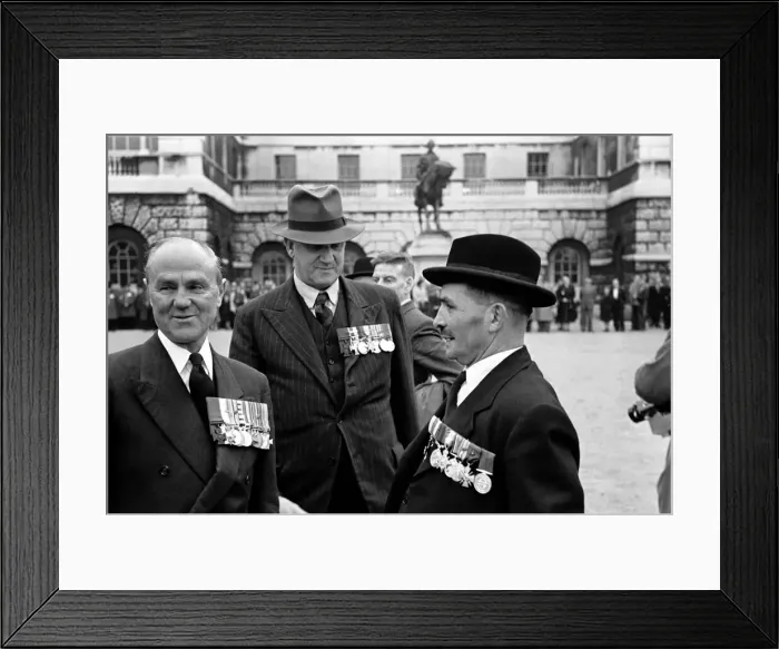 Framed Print : Brig. J. G. Smyth, V. C. inspects parade October 1952 C4750-006 Local Caption Framed Print : Brig. J. G. Smyth, V. C. inspects parade October 1952 C4750-006 Local Caption